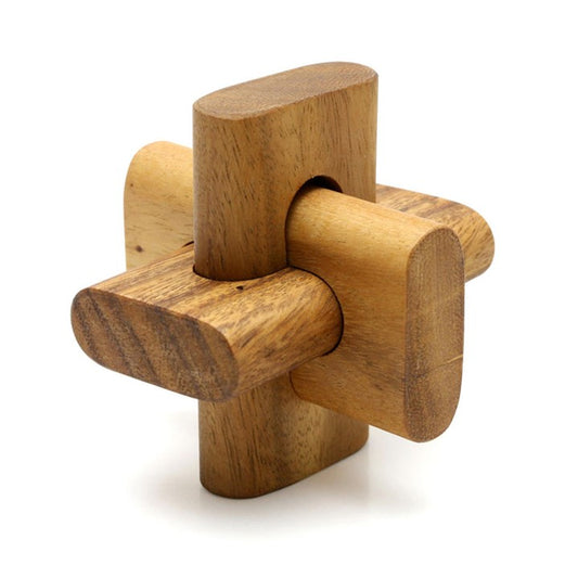 Wooden Smart Cube Puzzle