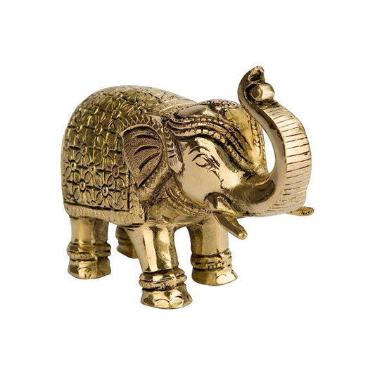Brass Elephant Statue