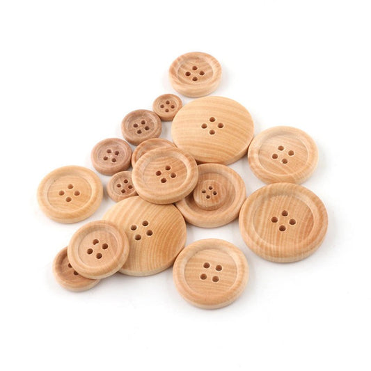 Assorted Wood Buttons