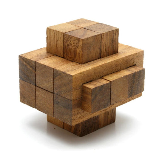 Notch Wooden Smart Puzzle Cube
