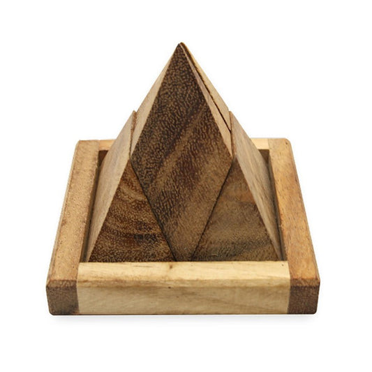 Pyramid 4 pcs Puzzle and Brain Teaser Puzzles Game